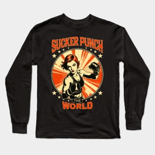 Sucker Punch the World Long Sleeve T-Shirt